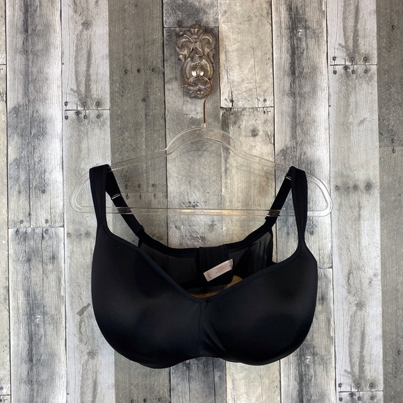 Cacique Everyday Soultion Smooth Balconette Bra in Black Size 42G. - Picture 1 of 6